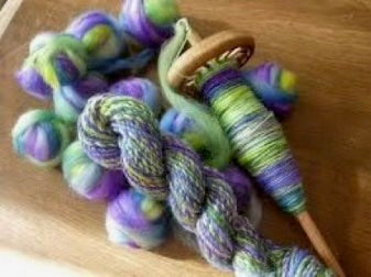 Learn to Spin on a Hand Spindle