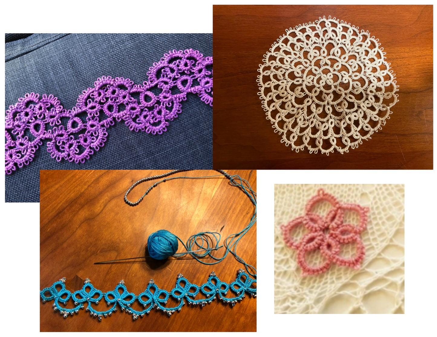 Needle Tatting - Make Lace With a Needle And Thread!