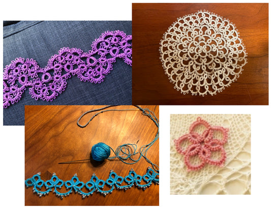 Needle Tatting - Make Lace With a Needle And Thread!