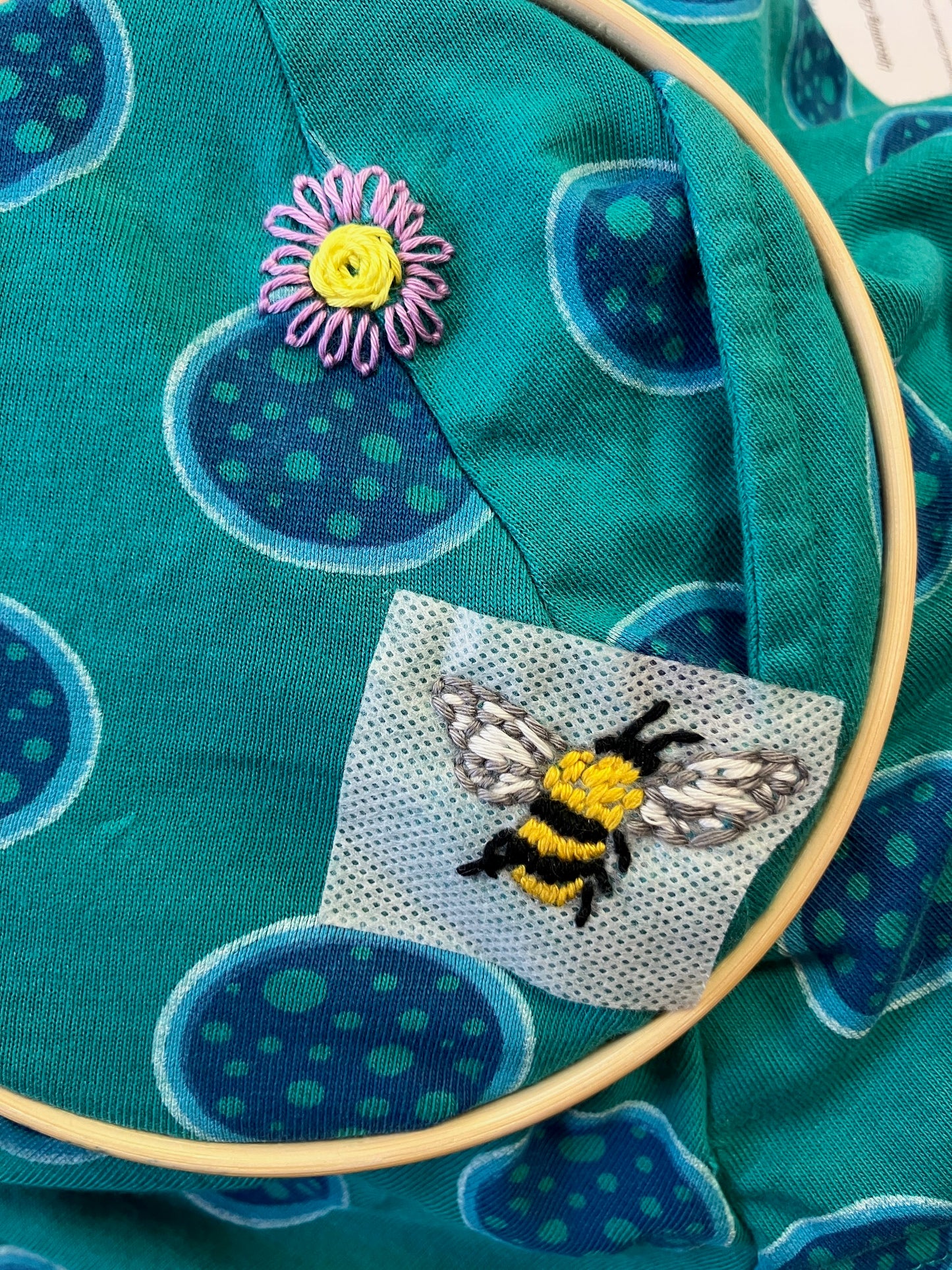 Visible Mending with Speedweve Looms and Embroidery